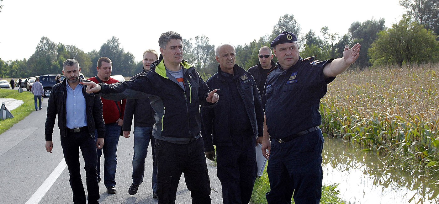 Predsjednik Vlade Milanović pohvalio dobru organizaciju u obrani od poplava